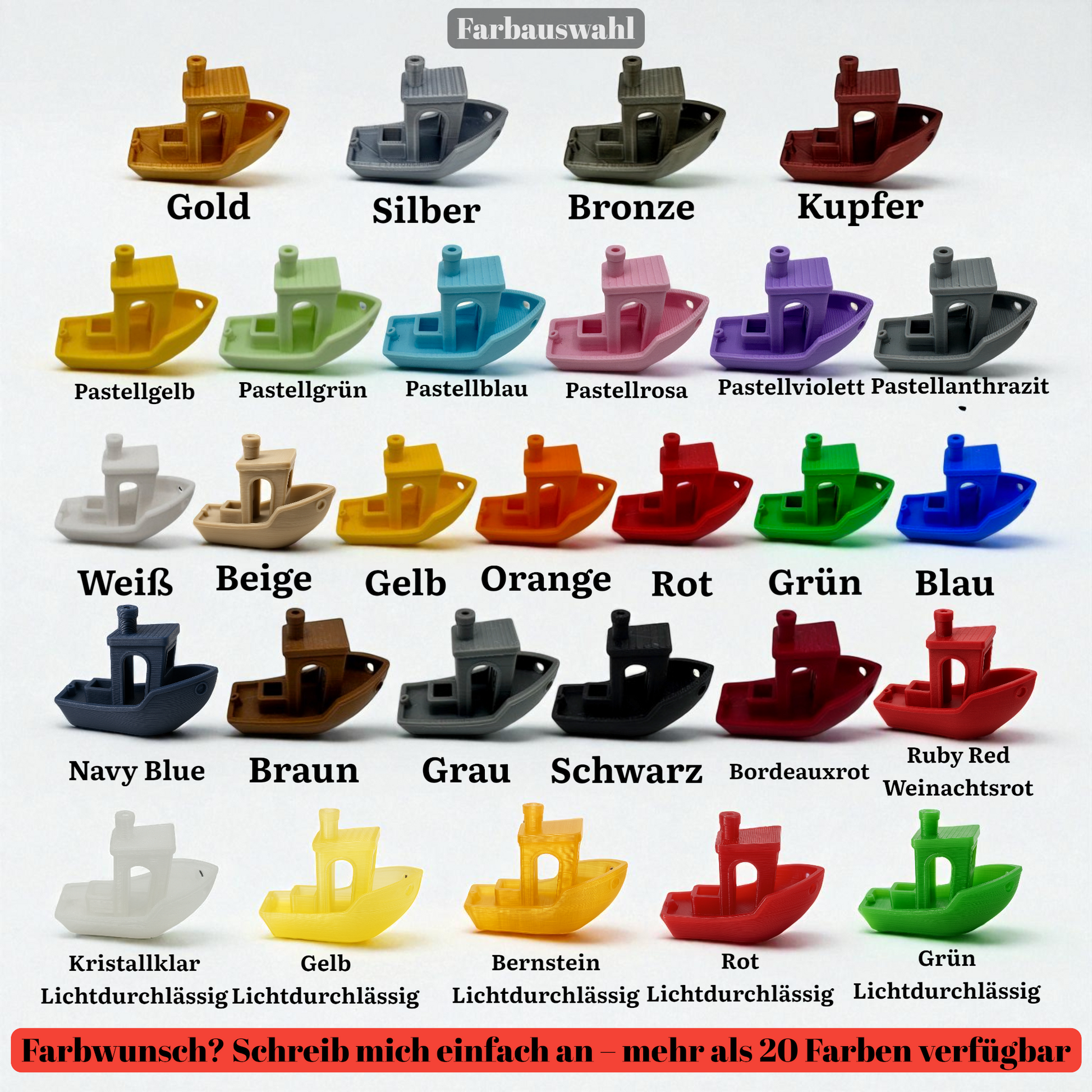 Nussknacker · 21 cm ·  Japandi Design · Minimalistische Weihnachtsdeko · 3D-gedruckt PLA