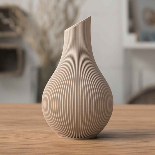 Shizu Japandi Vase · moderne Deko · 3D Druck