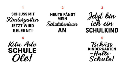 Schultütenständer mit Wunschtext | Einschulung Geschenk | Halter für Schultüte | personalisiert | Deko Schulanfang