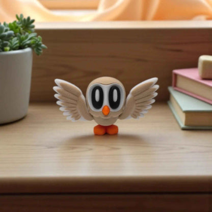 Eulenfiguren Set · Magnetisch · 3D Druck Deko · Blob Style