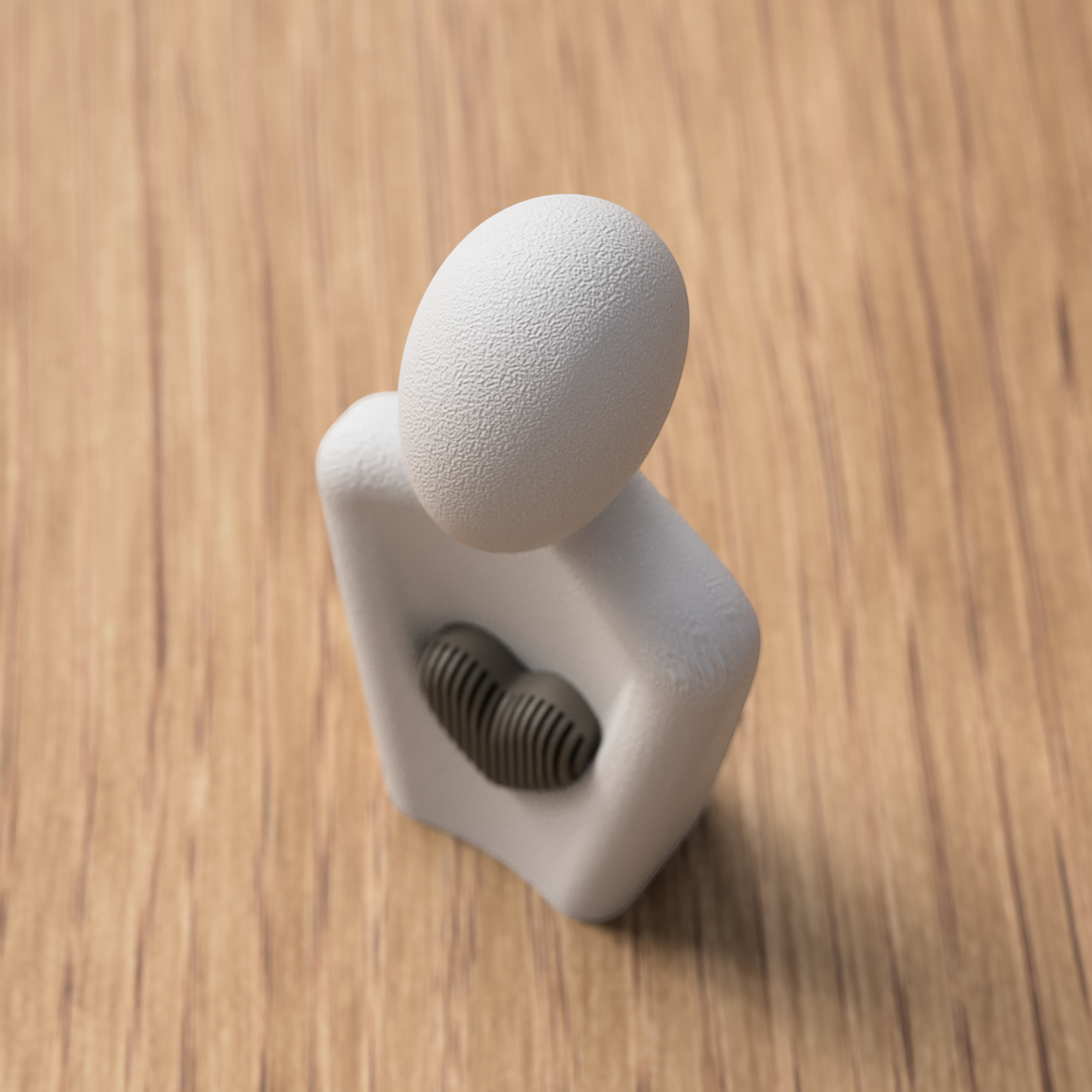 Muttertagsstatue · Herzfigur · 3D gedruckte Dekoskulptur